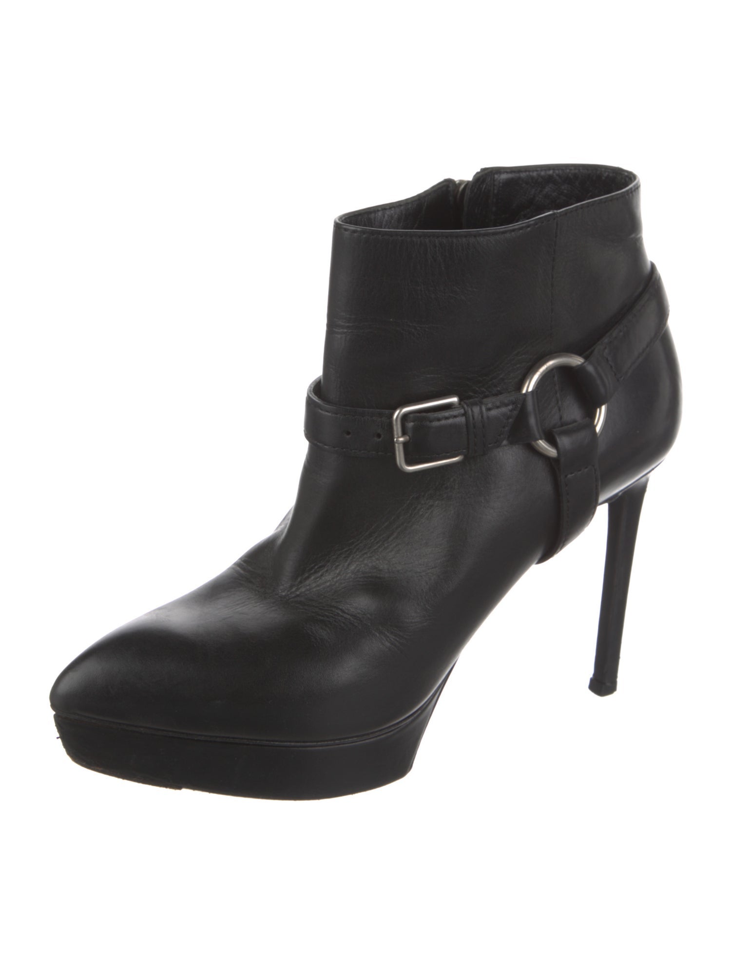 Saint Laurent Leather Boots