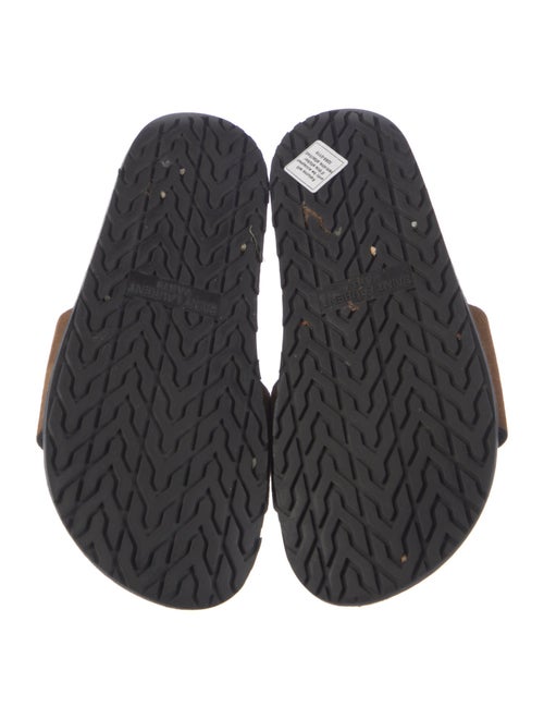 Saint Laurent Suede Slides