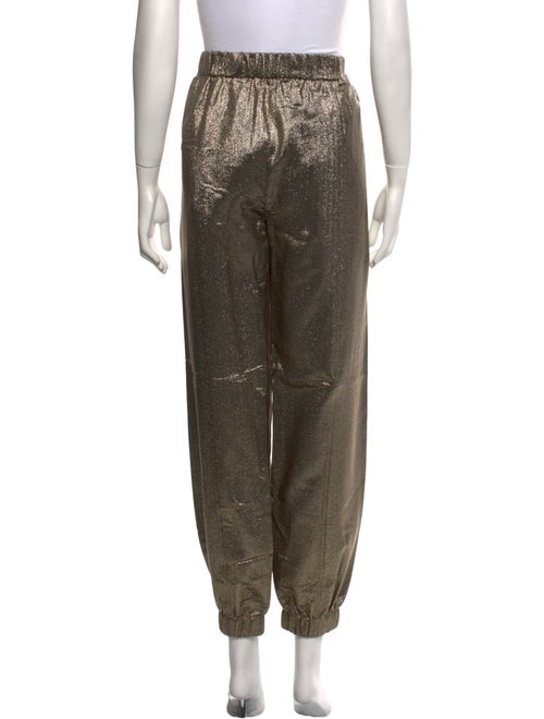 Saint Laurent Silk Skinny Leg Pants