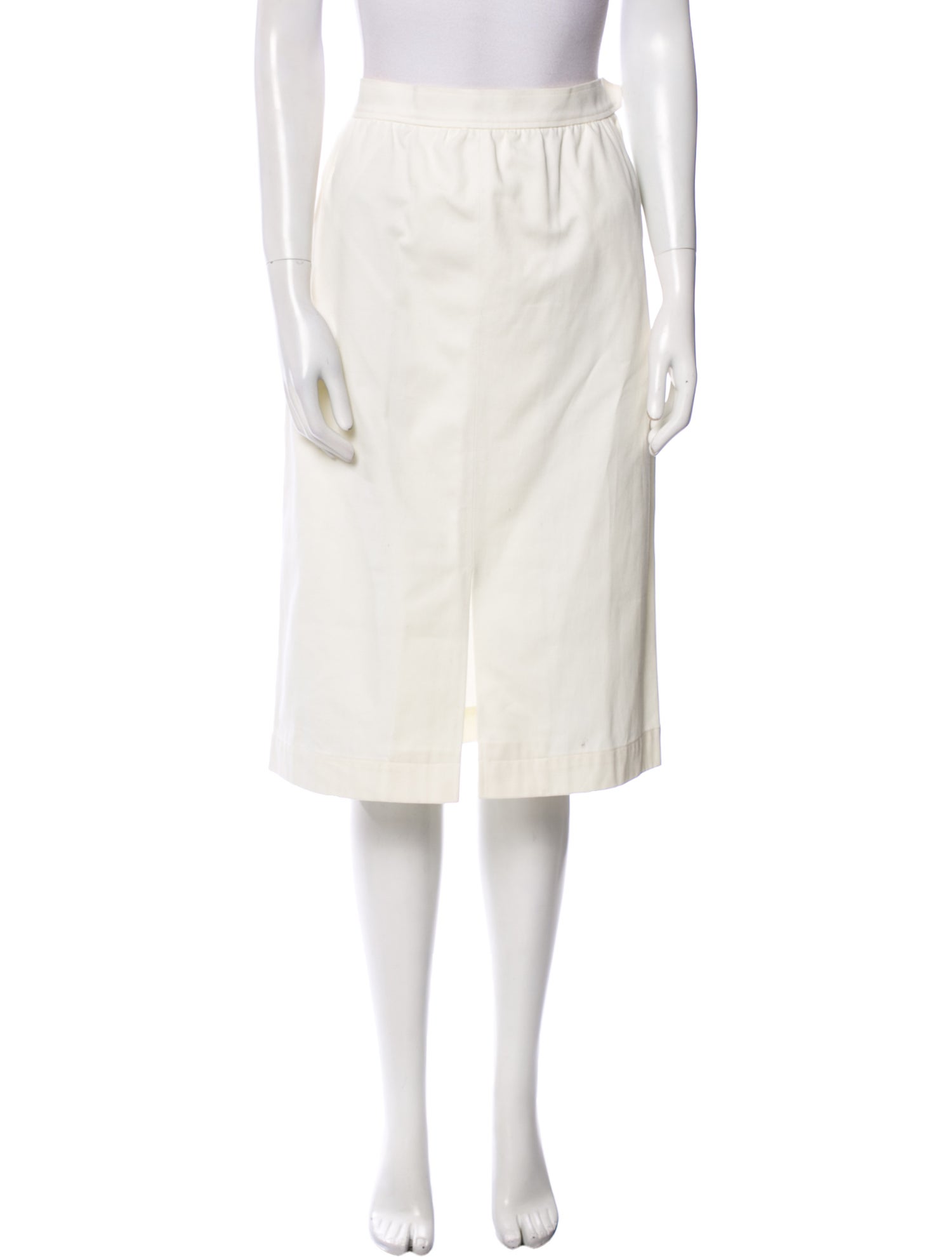 Yves Saint Laurent Rive Gauche 1980's Knee-Length Skirt