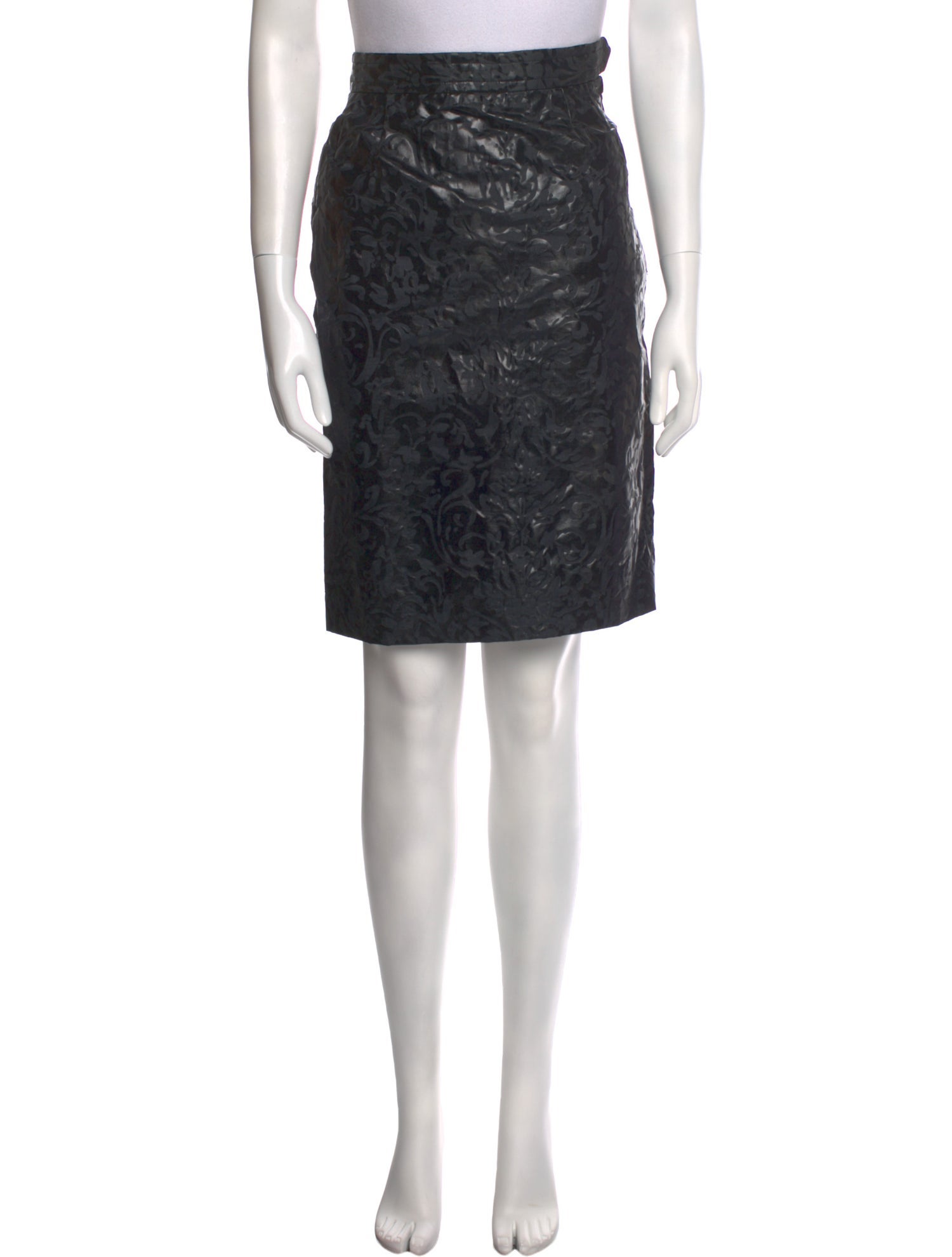 Yves Saint Laurent Rive Gauche Vintage Knee-Length Skirt