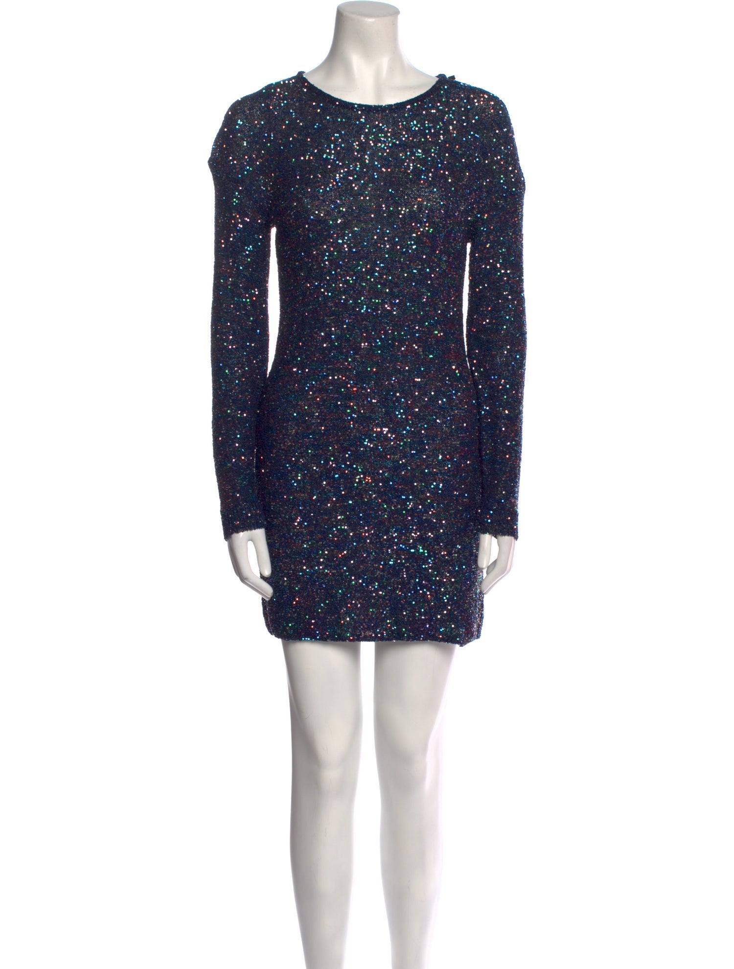 Saint Laurent Sequin Mini Dress w/ Tags