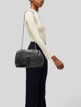 Saint Laurent Quilted Nolita Large