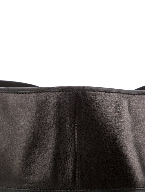 Saint Laurent Wide Leather Waist Belt