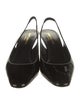 Saint Laurent Patent Leather Slingback Pumps