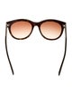 Saint Laurent Square Gradient Sunglasses