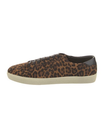 Saint Laurent Sneakers Suede Animal Print Us17, Eu50 | 17