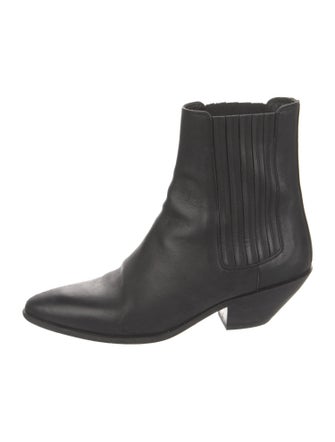 Saint Laurent Leather Chelsea Boots