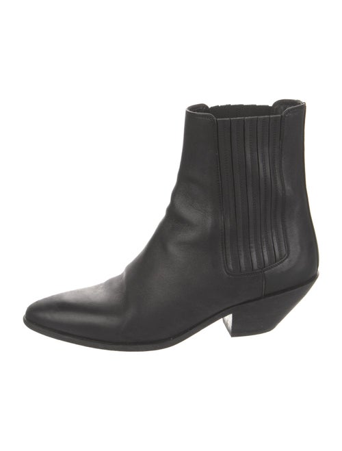 Saint Laurent Leather Chelsea Boots