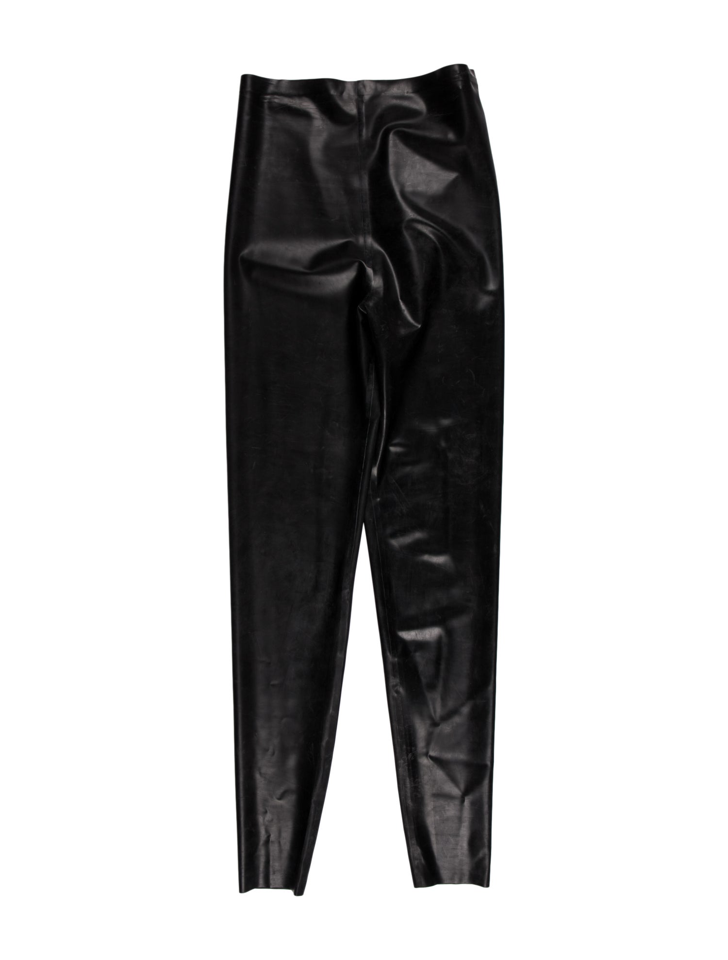 Saint Laurent Latex Skinny Leg Pants w/ Tags