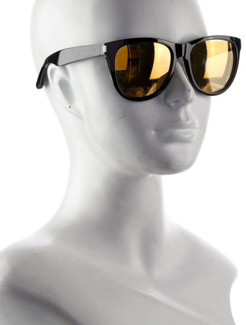 Saint Laurent Wayfarer Mirrored Sunglasses