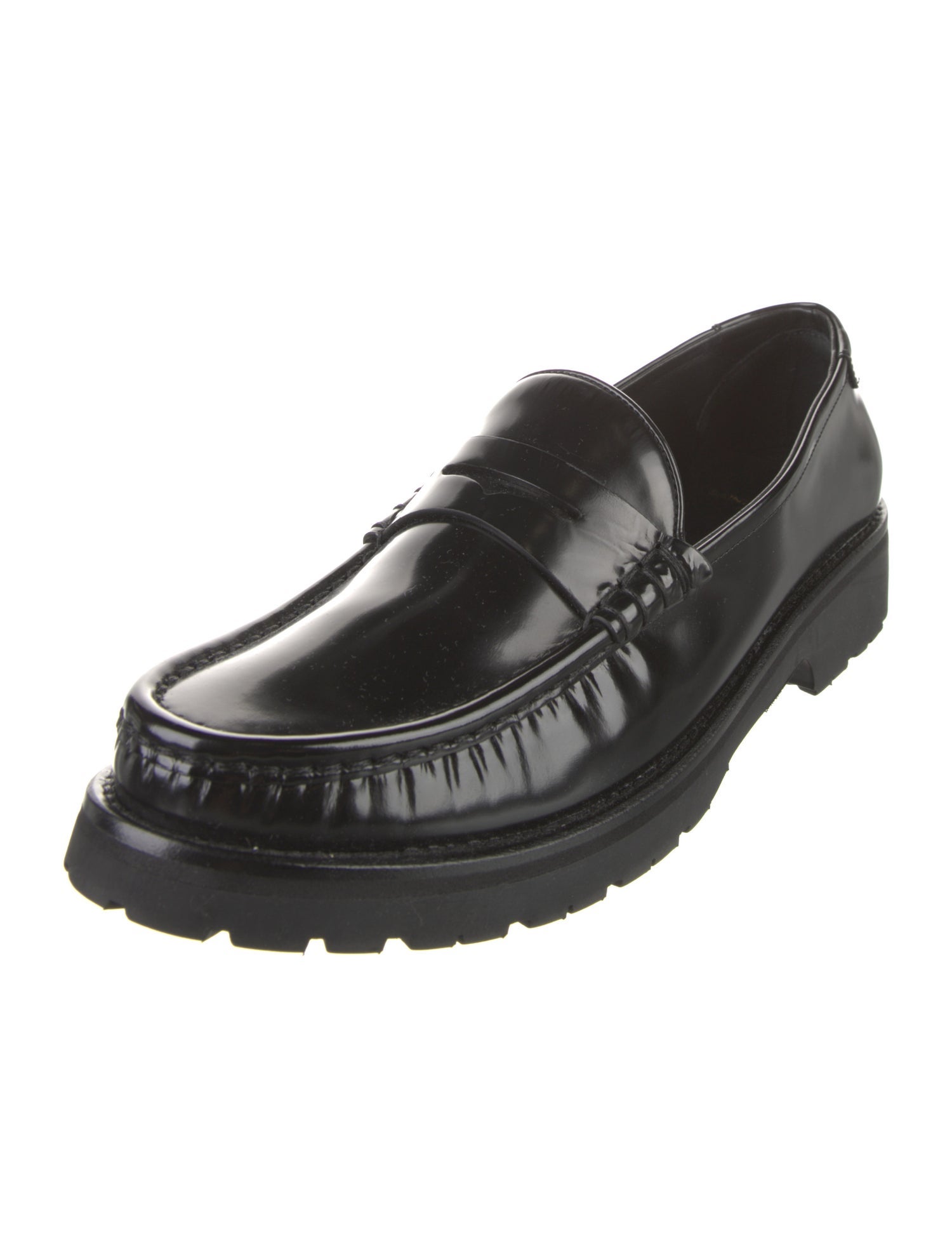 Saint Laurent Leather Loafers