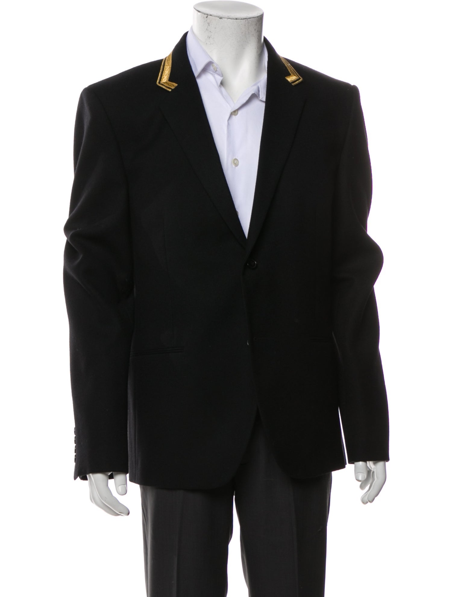 Saint Laurent 2017 Glitter Accents Blazer