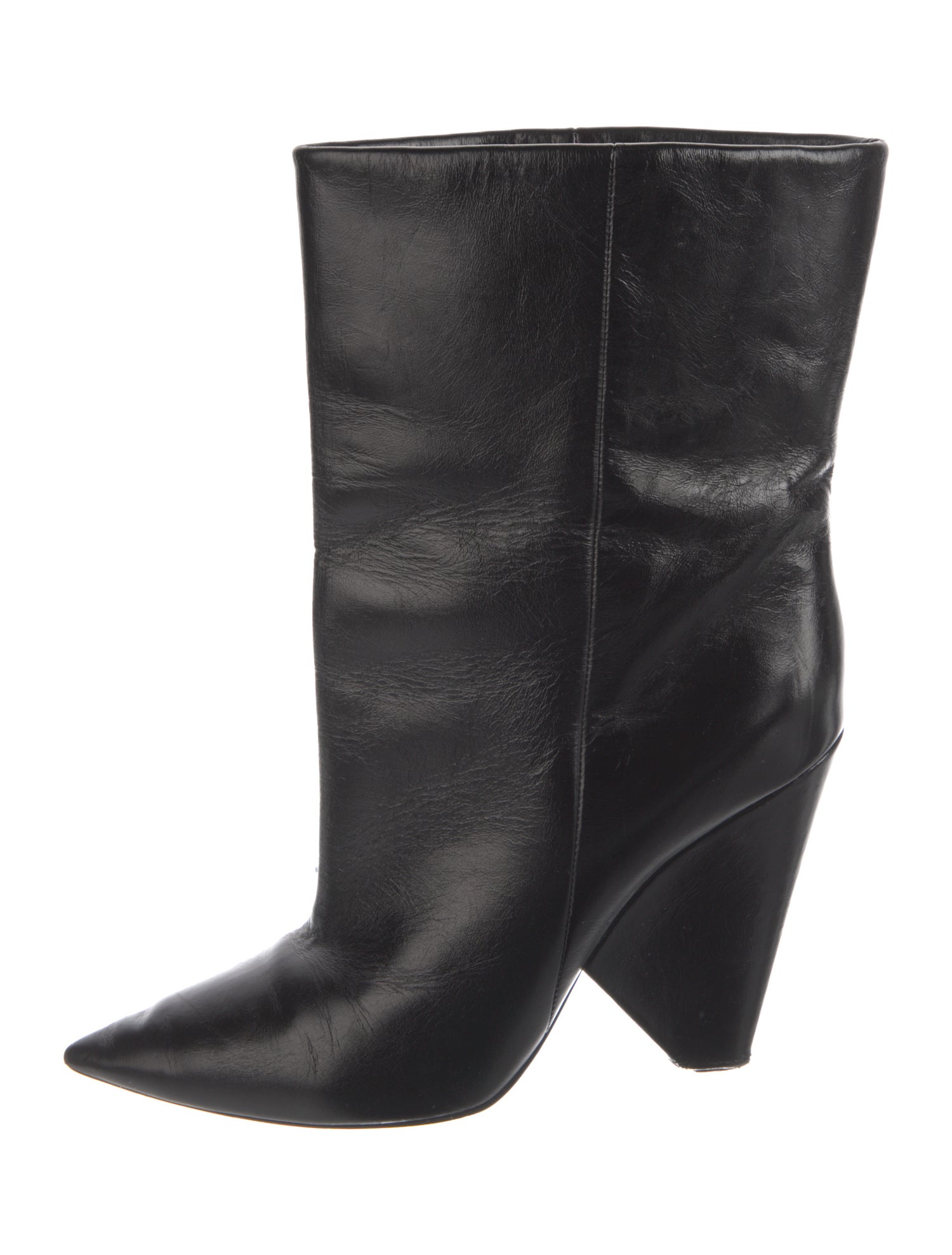 Saint Laurent Leather Boots