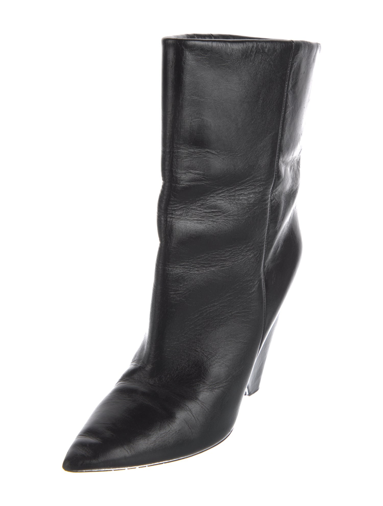 Saint Laurent Leather Boots