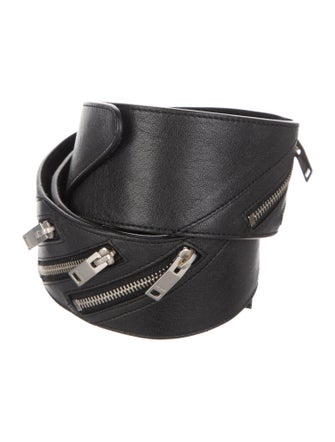 Saint Laurent Leather Waist Belt