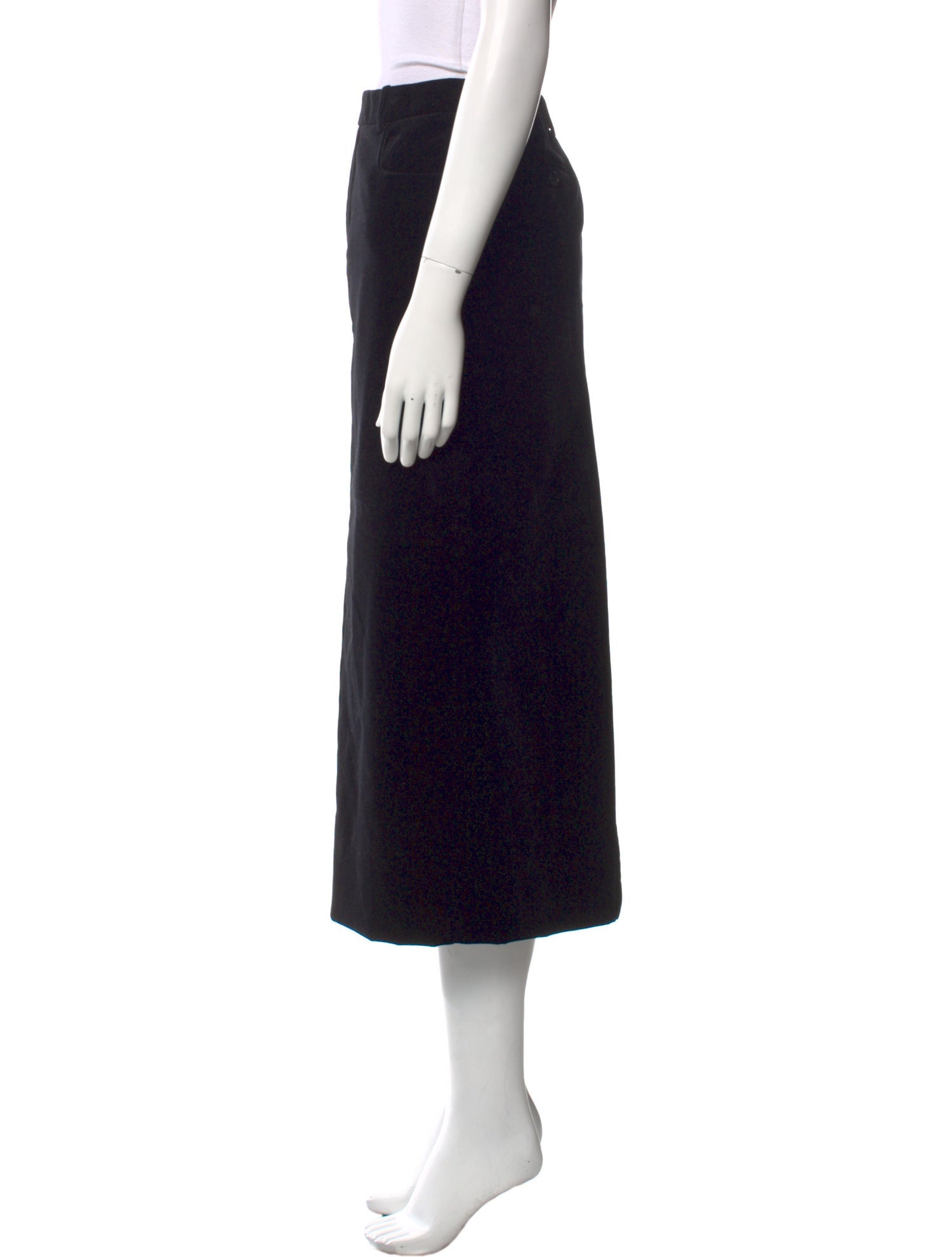 Saint Laurent Midi Length Skirt