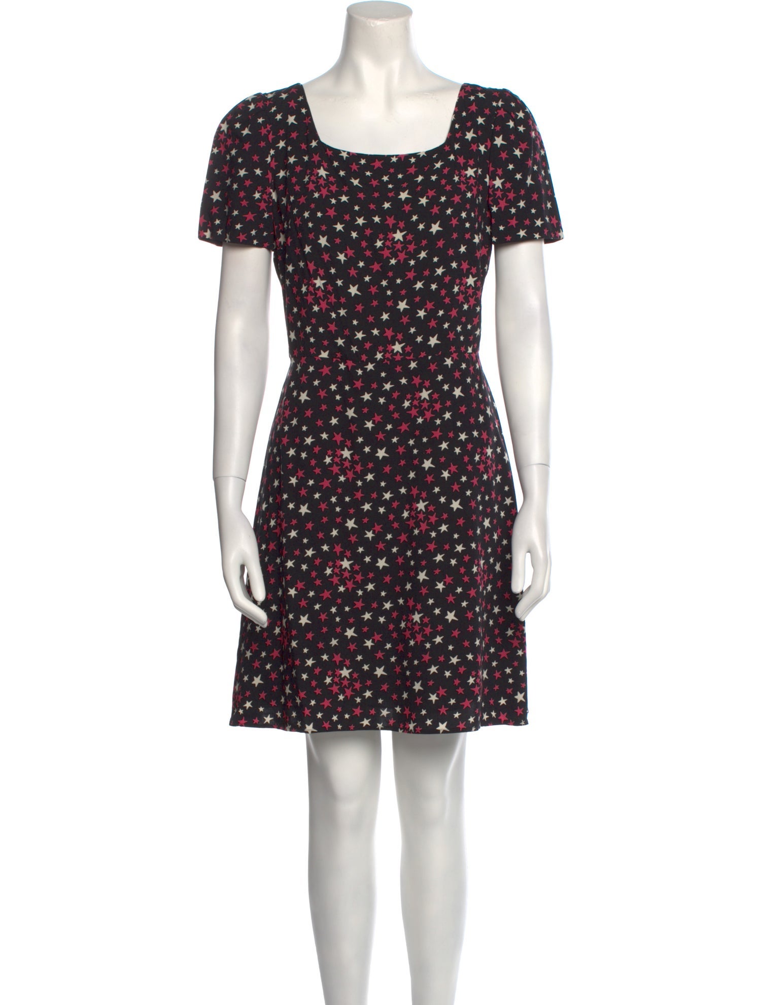 Saint Laurent Printed Mini Dress