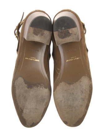 Saint Laurent Suede Boots