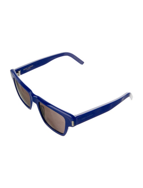 Saint Laurent Square Mirrored Sunglasses
