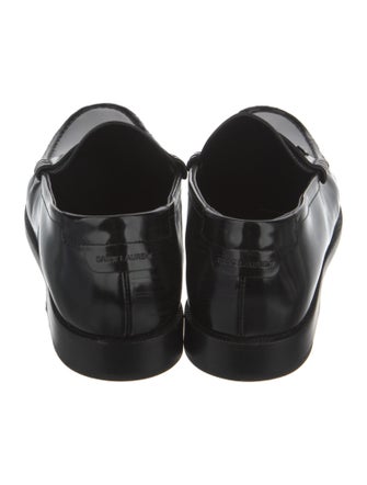 Saint Laurent Leather Dress Loafers
