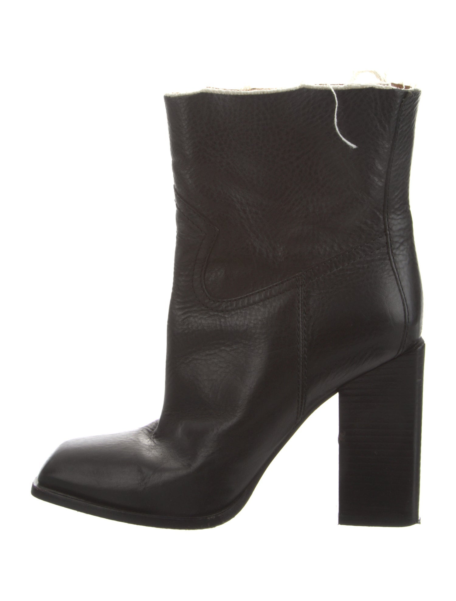 Saint Laurent Leather Boots