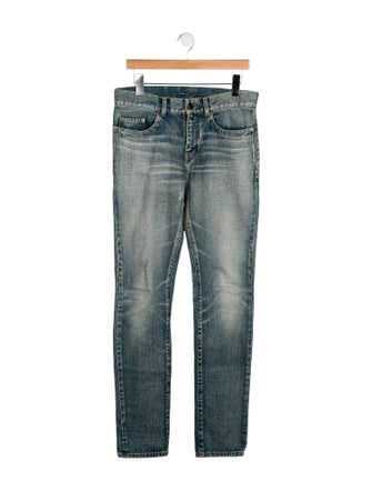 Saint Laurent 2019 Straight-Leg Jeans