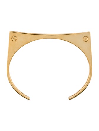 Saint Laurent Geometric Arm Cuff