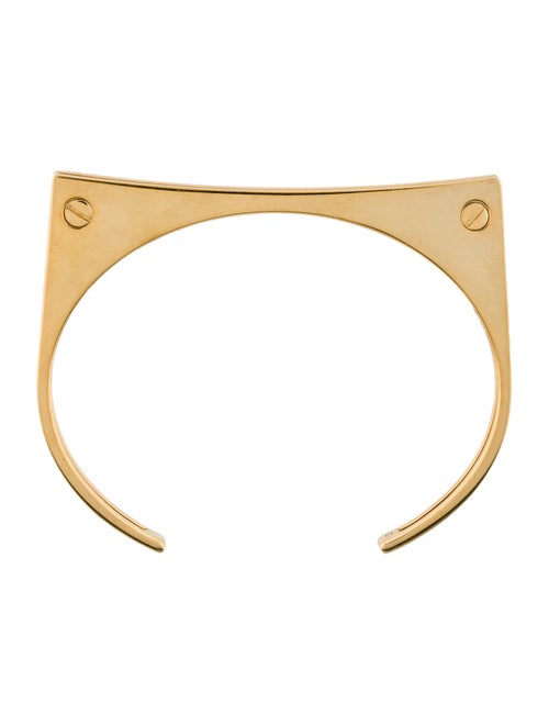 Saint Laurent Geometric Arm Cuff