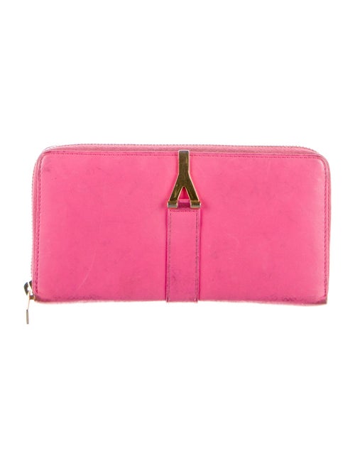 Saint Laurent Classic Y Ligne Leather Continental Wallet
