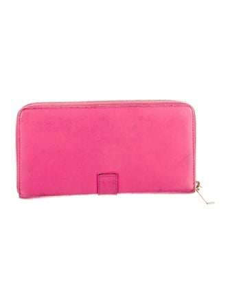 Saint Laurent Classic Y Ligne Leather Continental Wallet