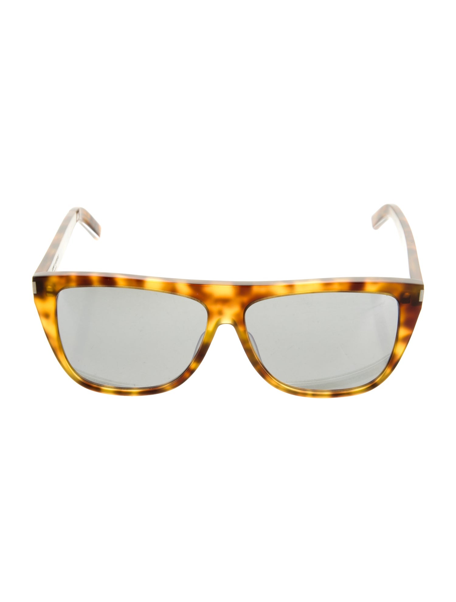 Saint Laurent Square Mirrored Sunglasses