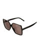 Saint Laurent Square Tinted Sunglasses