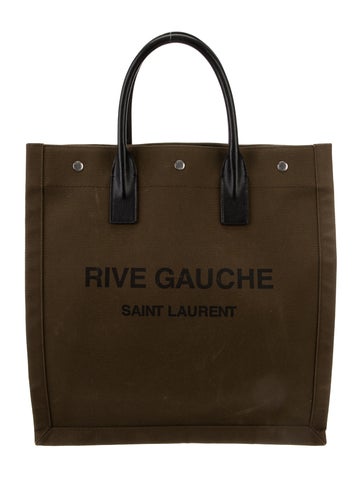 Saint Laurent Totes Canvas Rive Gauche
