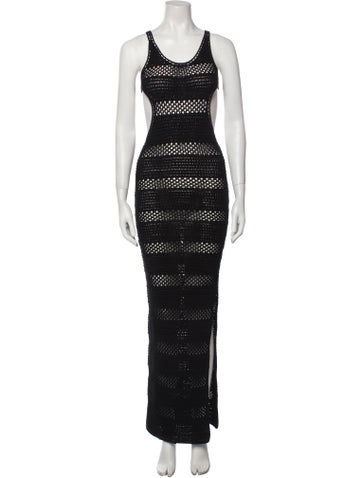 Saint Laurent Dresses Printed Long Dress S