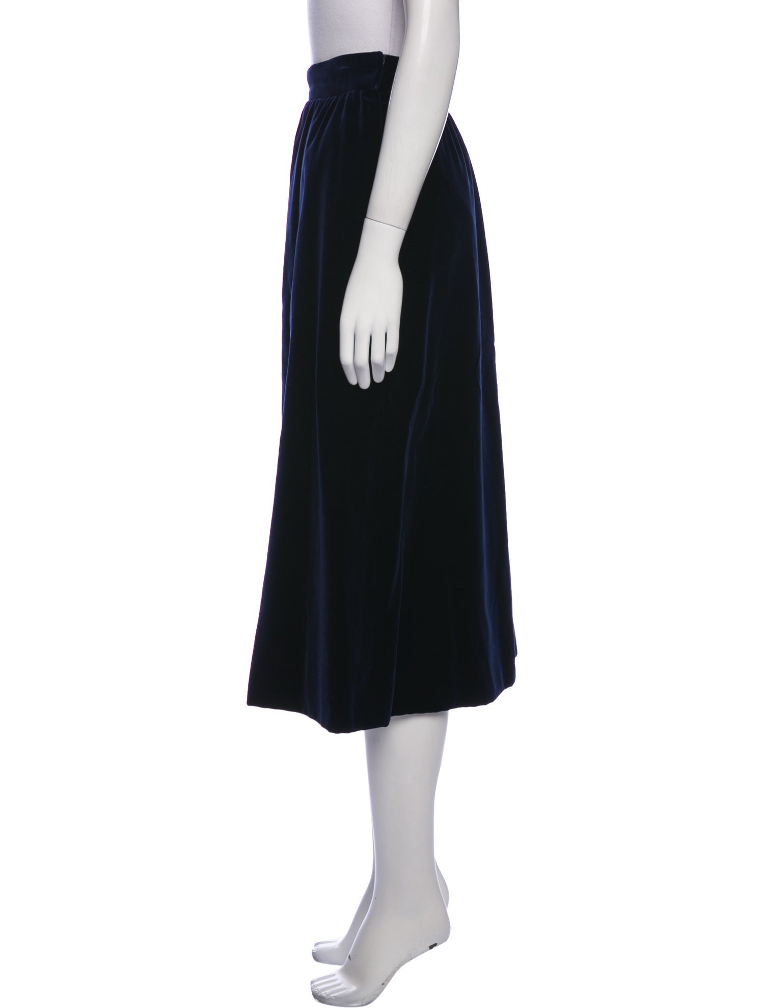 Yves Saint Laurent Rive Gauche Vintage Knee-Length Skirt