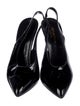 Saint Laurent Patent Leather Slingback Pumps