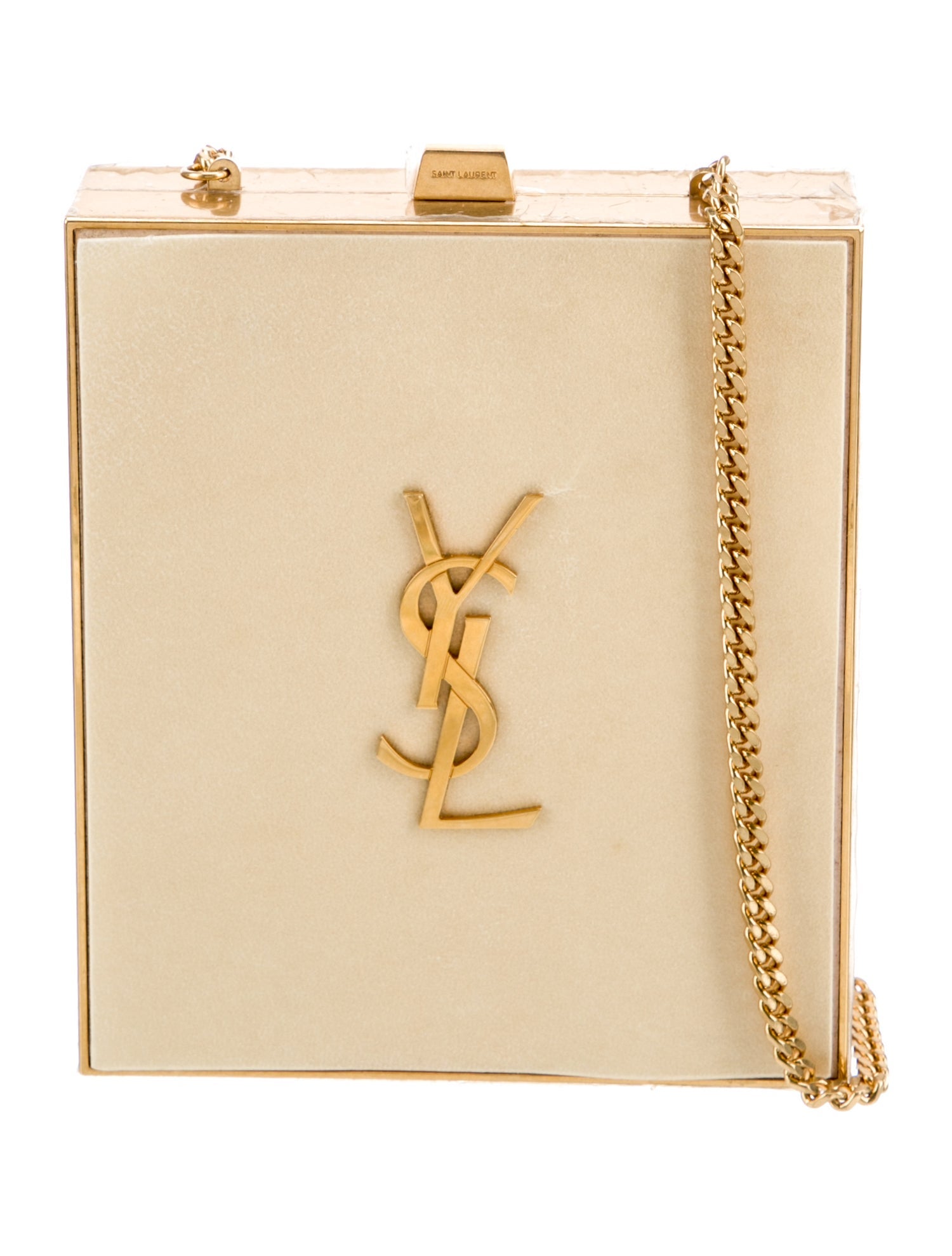 Saint Laurent Metal Evening Bag