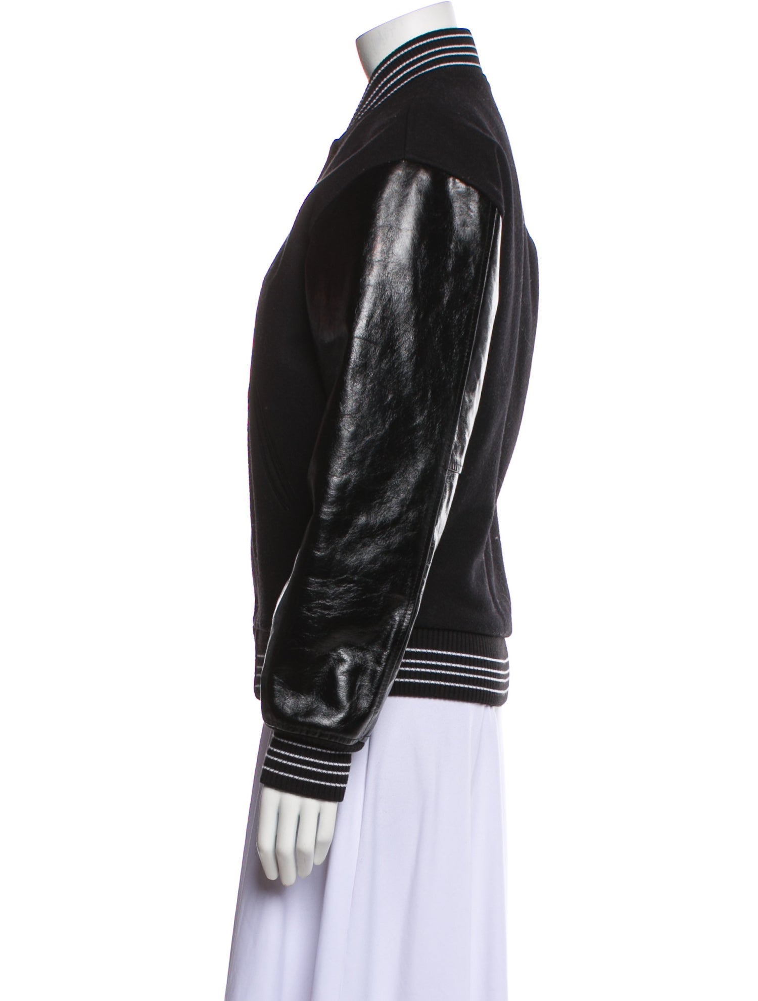 Saint Laurent 2017 Virgin Wool Bomber Jacket