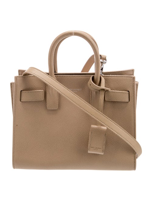 Saint Laurent Leather Sac De Jour