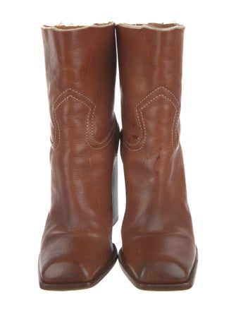 Saint Laurent Leather Boots