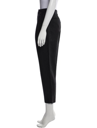 Saint Laurent Mohair Straight Leg Pants