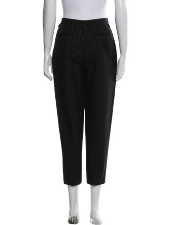 Saint Laurent Mohair Straight Leg Pants