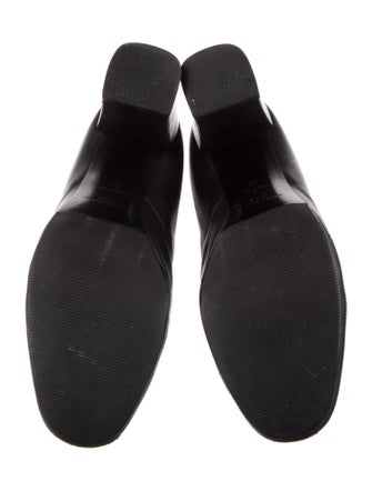 Saint Laurent Leather Lace-Up Boots