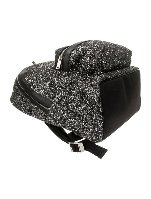 Saint Laurent Glitter Backpack Medium
