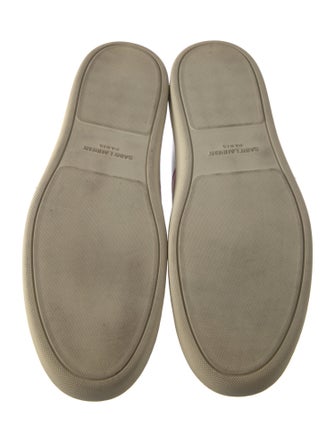 Saint Laurent Leather Sneakers
