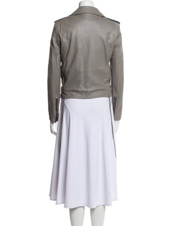 Saint Laurent Lambskin Biker Jacket