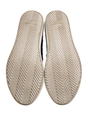 Saint Laurent Tweed Tweed Pattern Sneakers