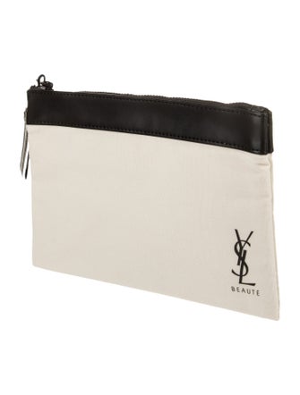 Saint Laurent Canvas Clutch