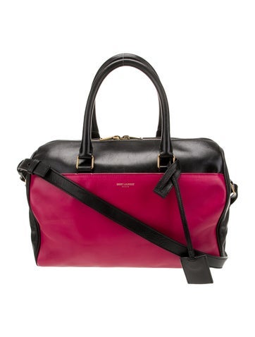 Saint Laurent Handle Bags Leather Classic Duffle 6